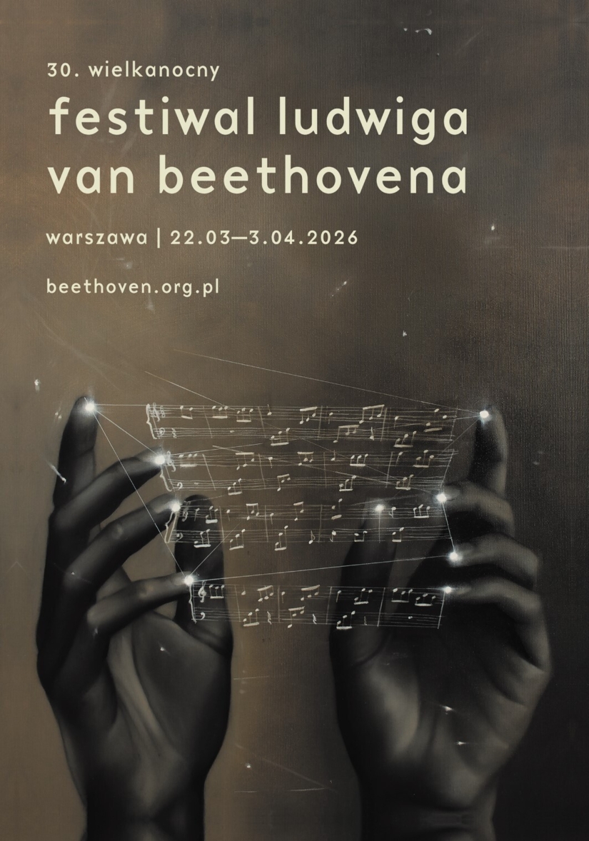 Poster for 30th Ludwig van Beethoven Easter Festival