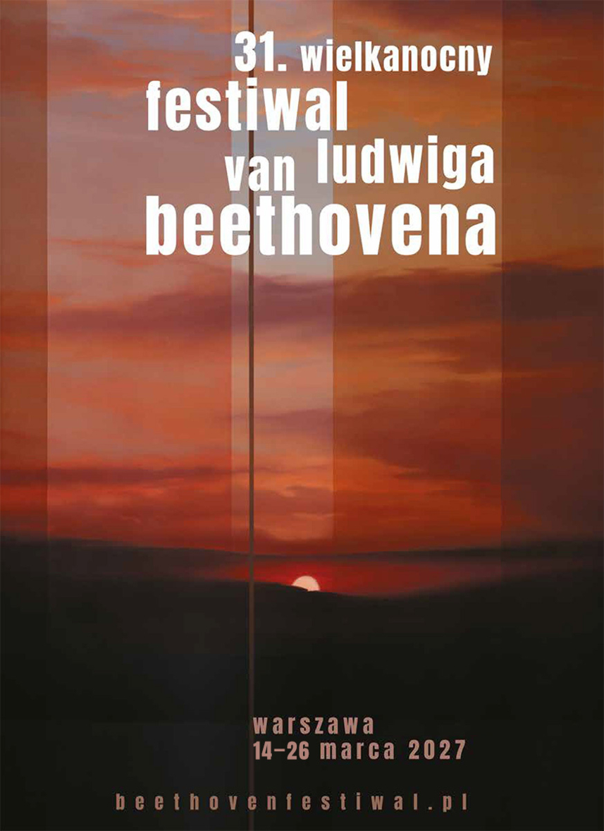 Plakat 31. Wielkanocnego Festiwalu Ludwiga van Beethovena